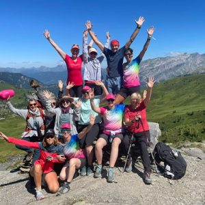 Les randonneuses en rémission du cancer